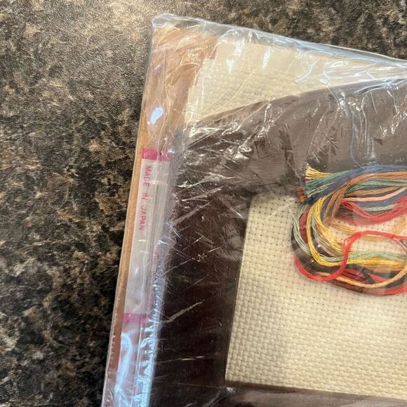 Vintage ABC Teddy Bears Cross Stitch Kit by Bucilla, Country Frame Collection - Picture 5 of 5